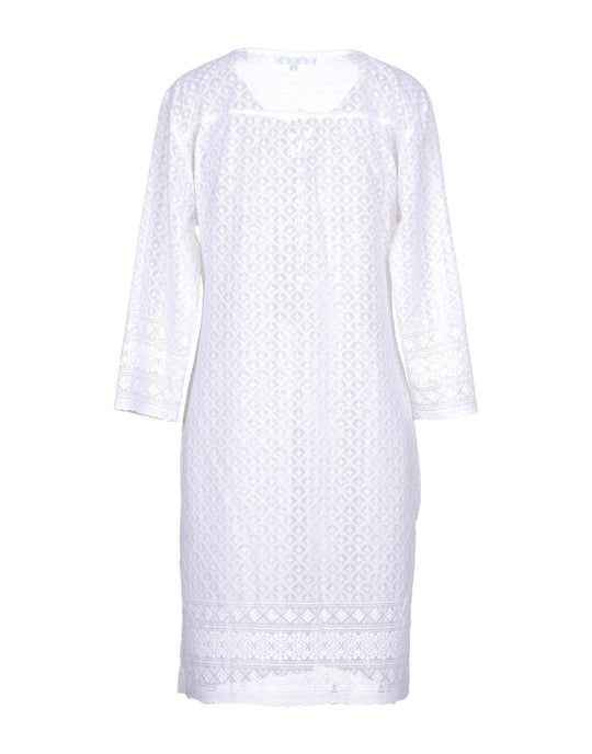 Melissa Odabash White Embroidered Detail Dress