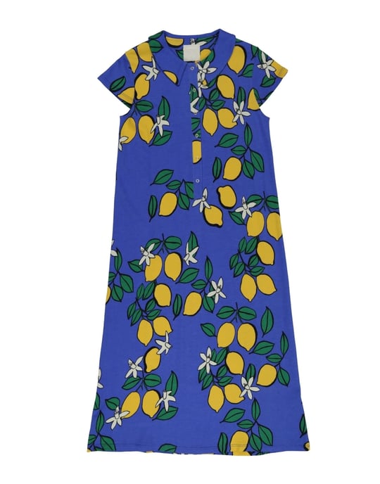 Mini Rodini Blue Girls' Modal Dress
