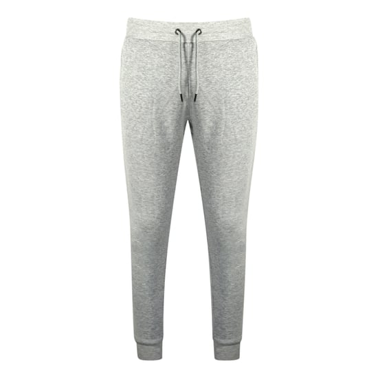 Cavalli Class Print-Logo Graue Sweatpants - Image 1