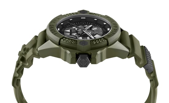 Philipp Plein The $kull Ecoceramic Herrenuhr grün PWUBA0423 - Image 2