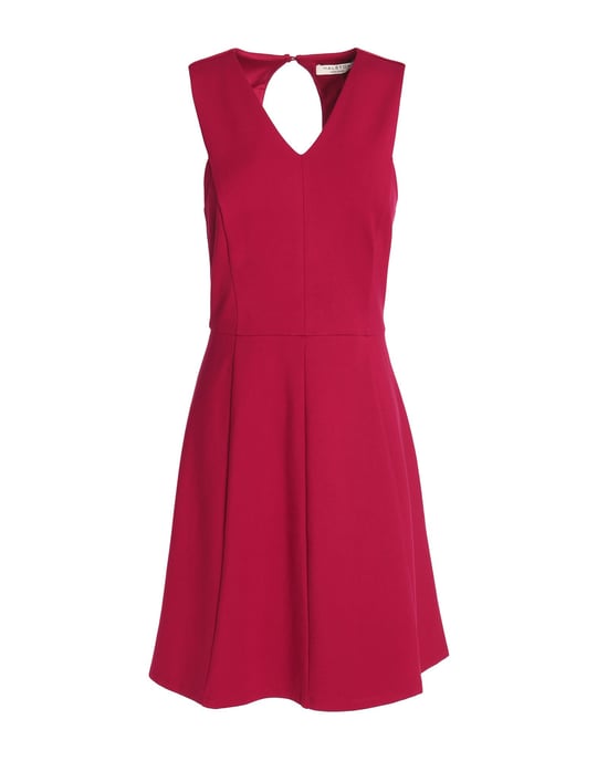 Halston Garnet Short Dress
