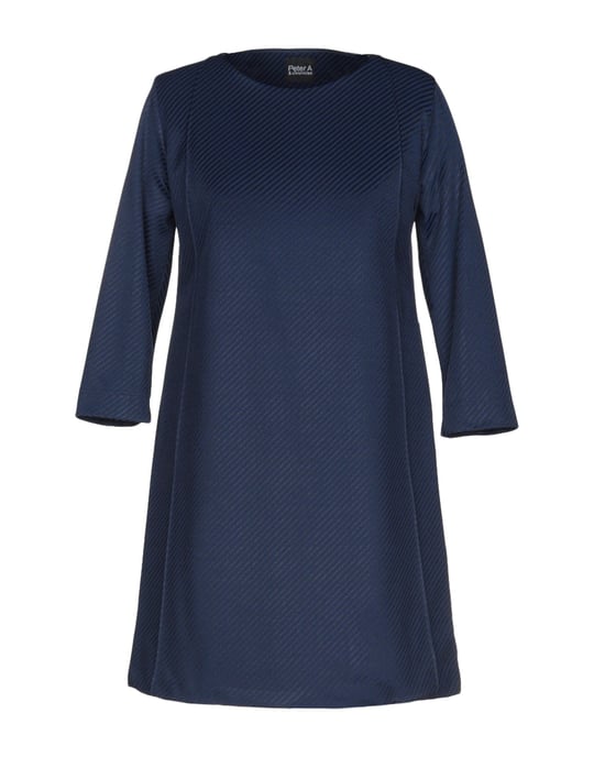 Dress Peter A & Chronicles Dark Blue Women's Wool