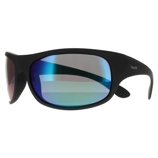 Lunettes de soleil Polaroid 07886 3ol 5Z Miroir vert noir mat polarisé - Image 2