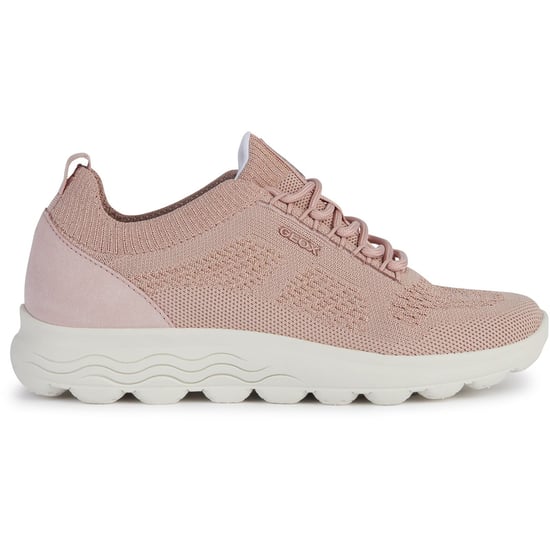 Geox D Spherica A Leder Damen Hellrosa Turnschuhe - Image 5