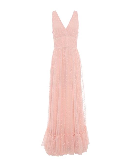Rue 8Isquit Pale Pink Full Length Dress