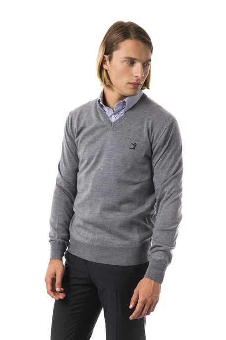 Uominitaliani Men's Gri Sweater