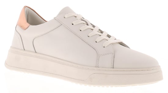 Hush Puppies Camille Leder Damen Weiße Turnschuhe - Image 1