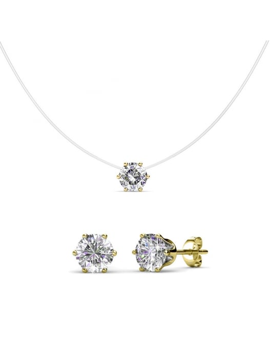 Meerjungfrau-Set - Gold und Kristall - Image 1