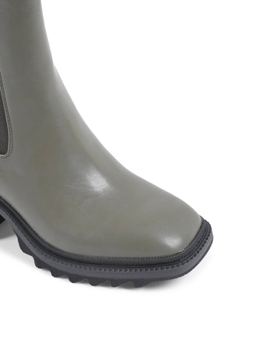 19V69 Italia Womens Ankle Boot Green