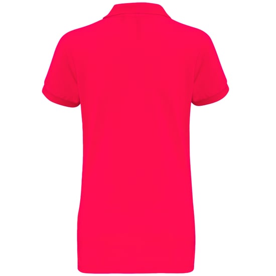 Asquith & Fox Damen Kurzarm Performance Blend Polo Shirt (Dunkles Pink) - Image 2