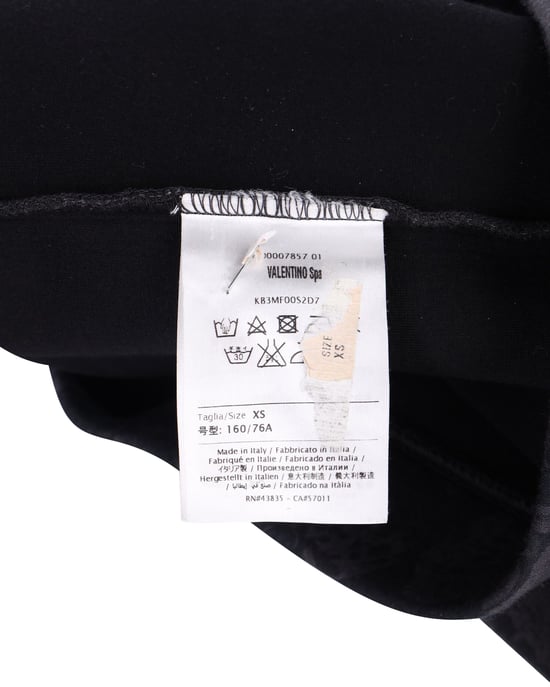 Valentino Sweatshirt mit Schmetterlingsdruck aus grauer Baumwolle - Image 5