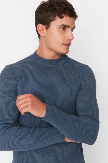 Trendyol Hommes Col roulé   Chandail - Image 3