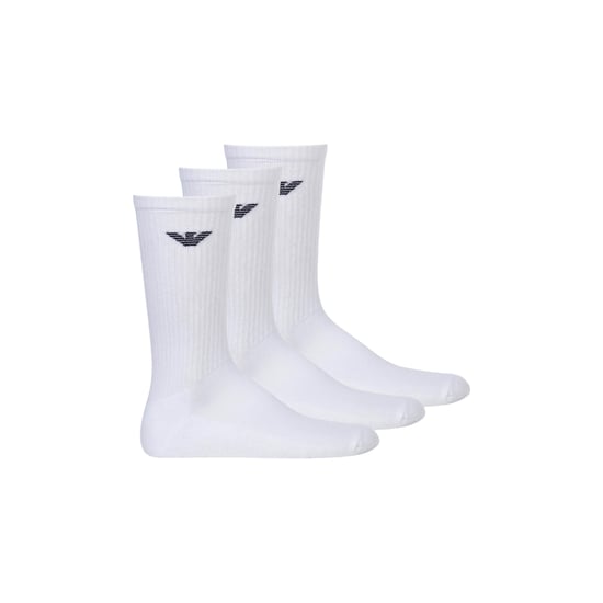 Emporio Armani CC300 Herren Crew Socken Alltag Sport Baumwolle 3er Pack Trainer Socken - Image 6