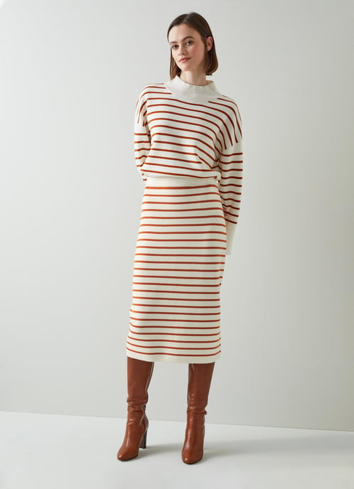 LK Bennett Isabella Skirts, Cream
