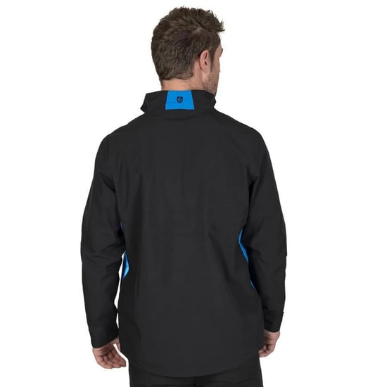 Island Green - Jacke, wasserfest für Herren - Emblem (Schwarz/Türkis) - Image 2