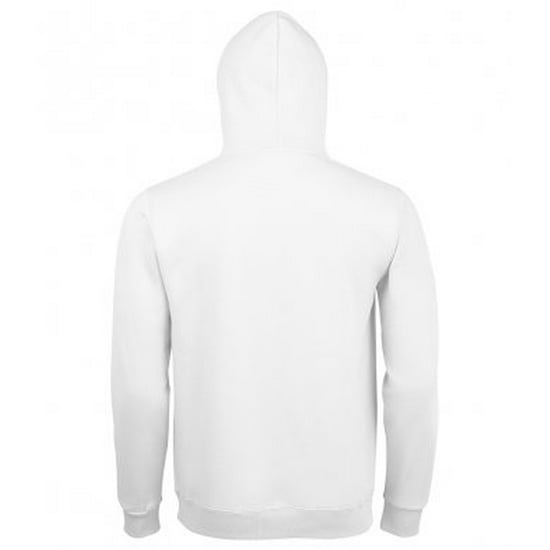SOLS Unisex Adults Spencer Hooded Sweatshirt (White)