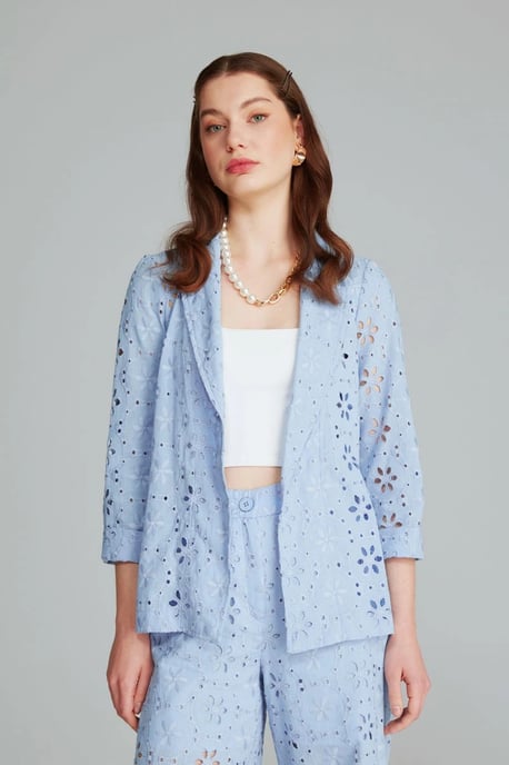 Embroidered Blazer - Image 1