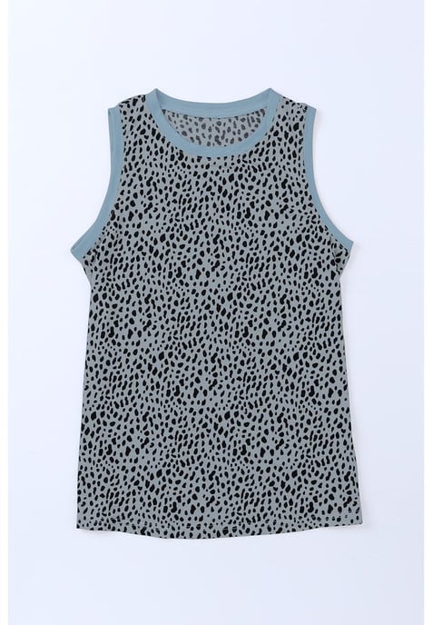 Tanktop mit Leopardenmuster für Damen in Grau - Image 4