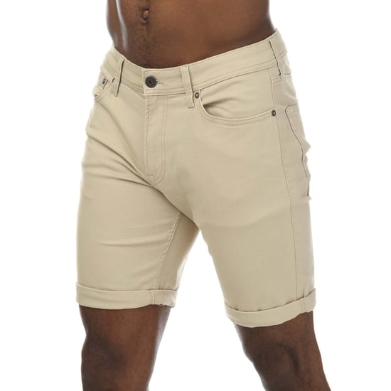 Mens Rick Original Shorts Jack and Jones Pour Homme en Écru - Image 1