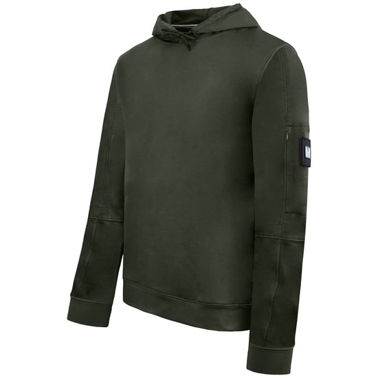 Weekend Offender Cairo Herren-Kapuzenpullover, Dunkelgrün - Image 1