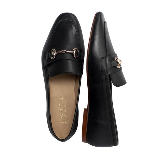 Eva Lopez Leather Loafers Women Engraved