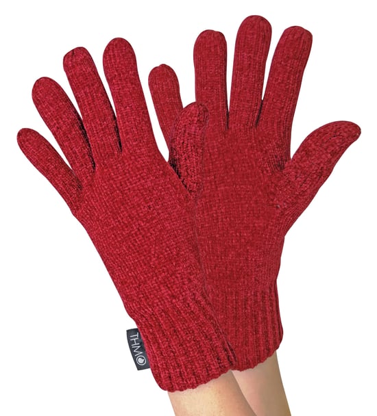THMO - Womens Outdoor Thermal Winter Chenille 3M Thinsulate Handschuhe - Image 1