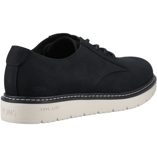 TOMS Navi TRVL LITE Leder Herren Schwarz Oxford Schuhe - Image 2
