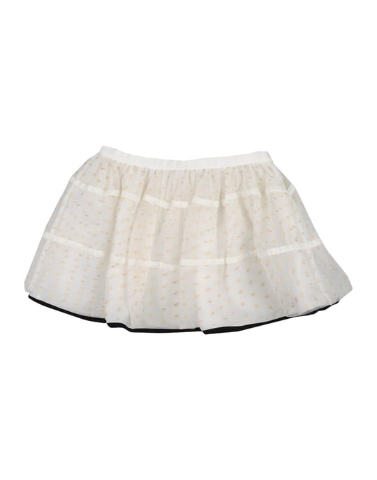 Sonia Rykiel White Girls' Polyamid Skirt