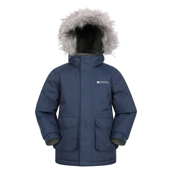 Mountain Warehouse Childrens/Kids Ranger Logo Water Resistant Jacket (Blau) - Image 1