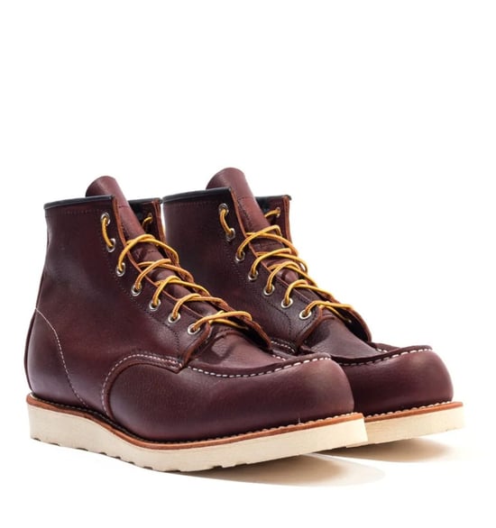 Boots 8138 Classic Moc Toe cuir Red Wing Pour Homme en Marron - Image 1