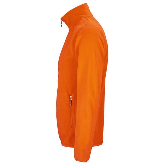 SOLS Mens Factor Recycled Fleece Jacke (Orange) - Image 2