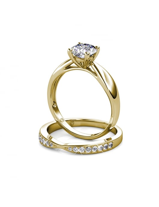 Prestige Ring - Gold und Kristall - Image 5