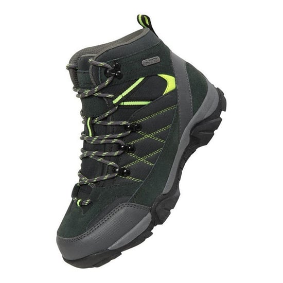 Mountain Warehouse Kinder/Kinder Trail Wildleder Wanderschuhe (Kalk) - Image 1