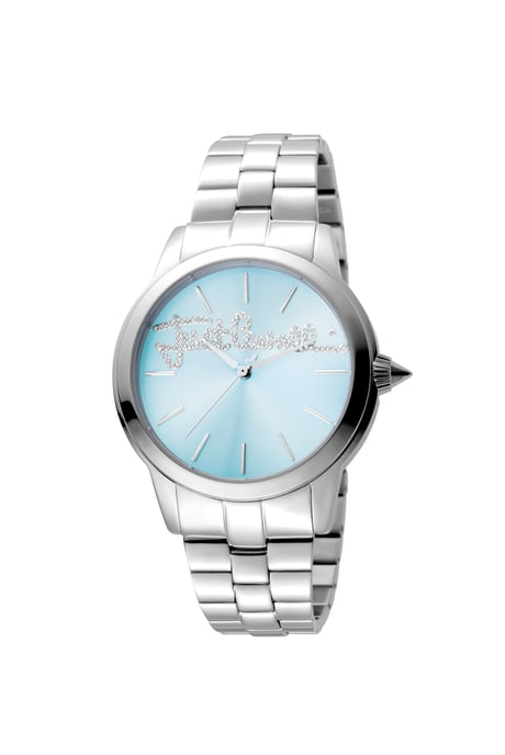 Just Cavalli JC1L006M0065 LOGO Women's Ice Blue Watch