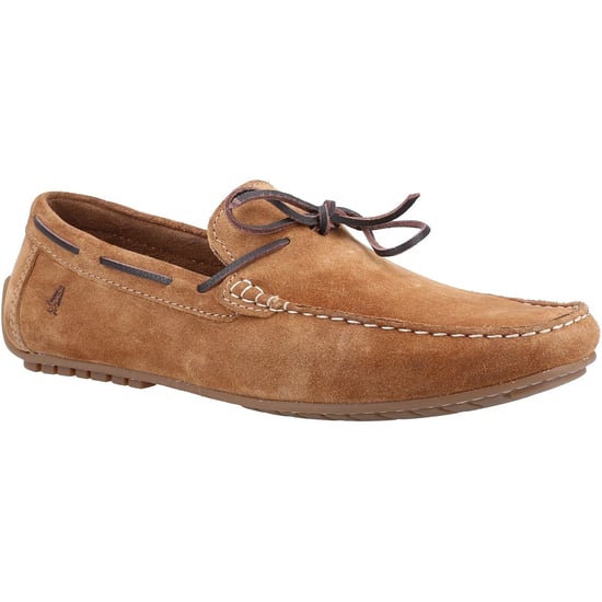 Hush Puppies Reuben Suede Herren Tan Bootsschuhe - Image 1