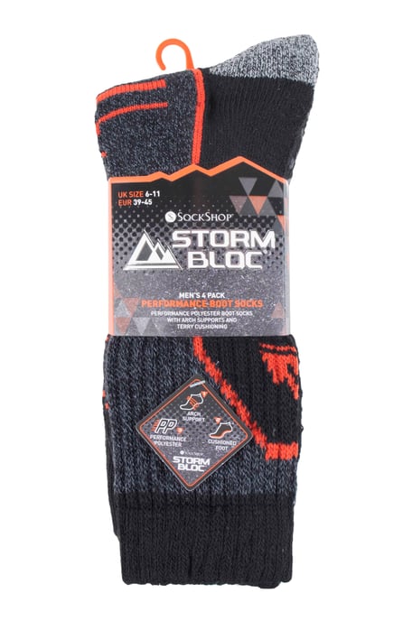 4 Pack Herren Cushion Lightweight Wandern Boot Socken für warmes Wetter - Image 2