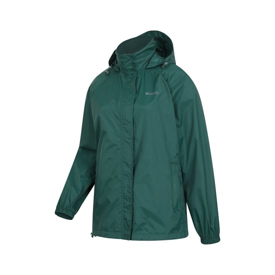 Mountain Warehouse Womens/Ladies Pakka II Wasserdichte Jacke (Dunkelgrün) - Image 3