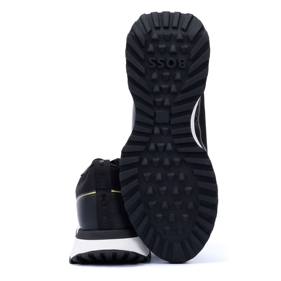 Boss Jonah Runn Herren Schwarz/Gold Turnschuhe - Image 4