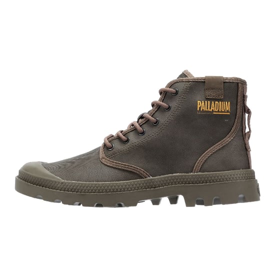 Palladium Pampa Hi Wax Leinwand Braune Stiefel - Image 6