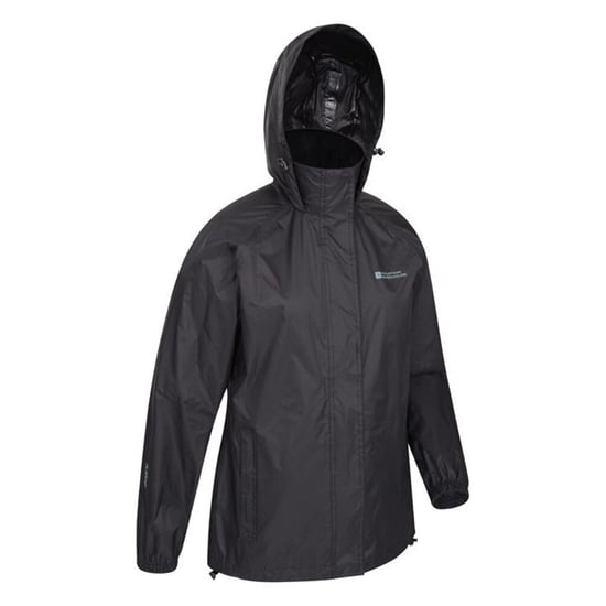 Mountain Warehouse Childrens/Kids Pakka Wasserdichte Jacke (Schwarz) - Image 3
