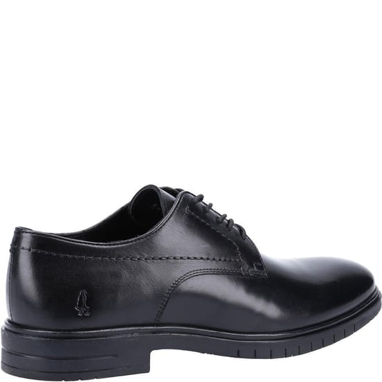 Hush Puppies Mens Sterling Leather Shoes (Black)