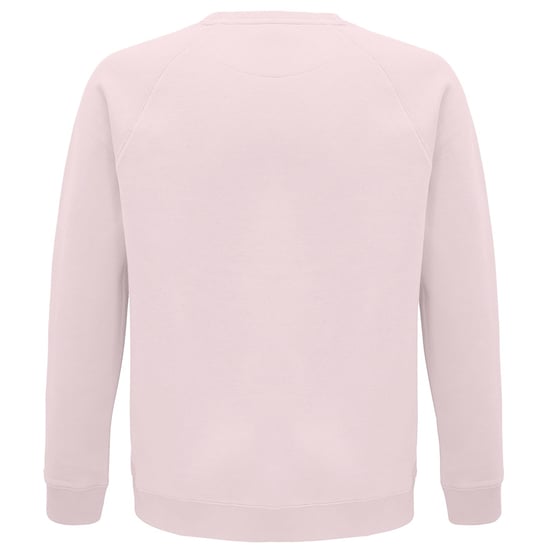 SOLS Unisex Adult Space Organic Raglan Sweatshirt (Pale Pink)