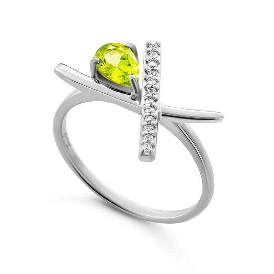 Orphelia 'Charlotte' Damen-Ring aus 925er Sterlingsilber – Silber ZR-7580/G - Image 1
