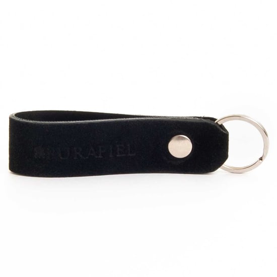 Purapiel Key Ring Mikey In Black