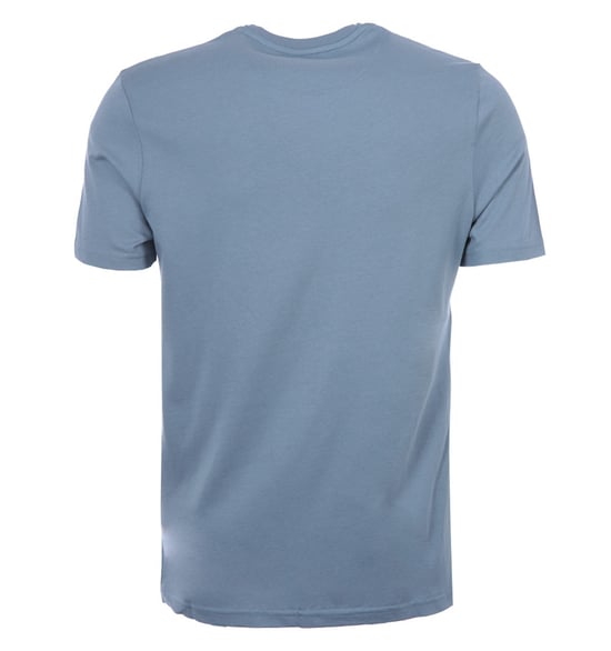 T-Shirt Lyle & Scott Uni Coton Bio - Bleu Ardoise - Image 2