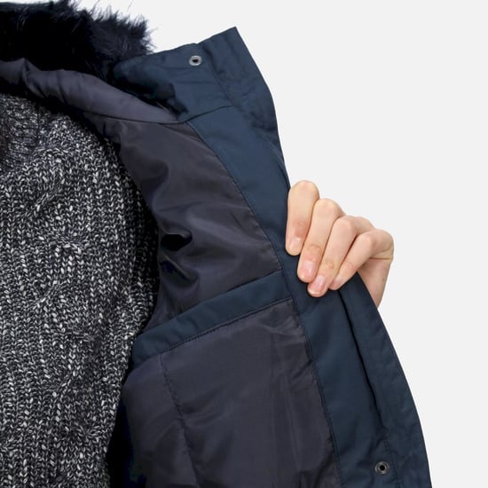 Regatta Damen/Mädchen Myla II Parka (Marine) - Image 4
