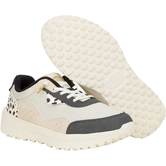 HEYDUDE Hayden Shine Polyester Damen Elfenbein/Multi Turnschuhe - Image 3