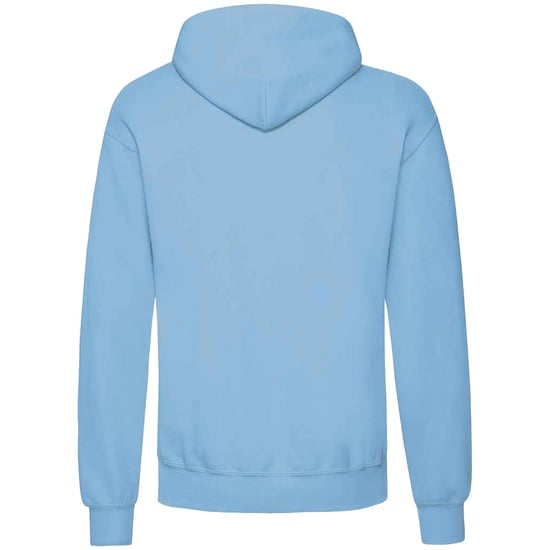 Fruit of the Loom - "Classic" Sweatshirt mit Kapuze für Herren/Damen Unisex (Himmelblau) - Image 2