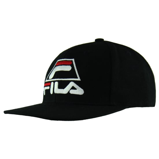 Fila Logo Herren Schwarze Kappe - Image 1
