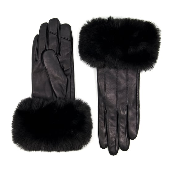Dune Accessories Islington - Faux-Fur Trim Leather Gloves